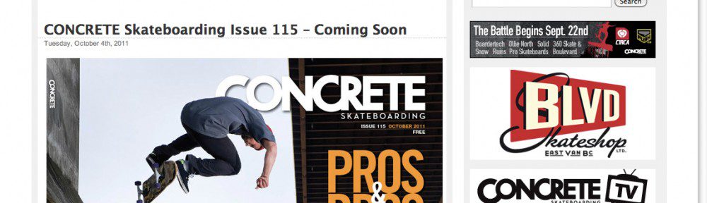 Concrete Skateboarding