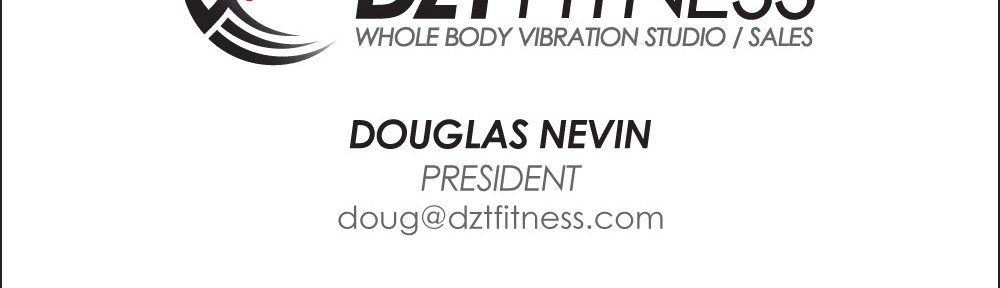 DZT Fitness – Business Card