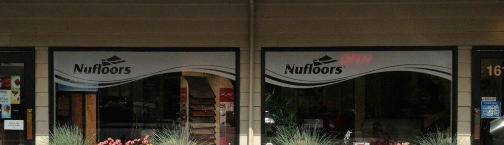 Nufloors – Frosted Window Graphic