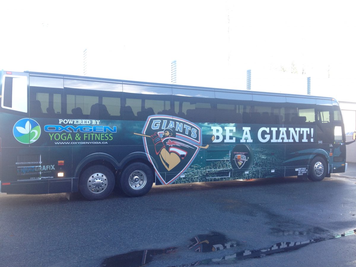 Giants Bus Wrap
